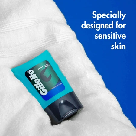 Gillette Beruhigendes After-Shave-Gel, 3 × 75 ml