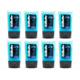 Gillette verzachtende aftershave-gel, 8 x 75 ml