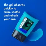 Gel calmante para después del afeitado Gillette, 8 x 75 ml
