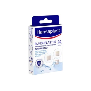 Hansaplast Round Plaster Aqua Protect 24 pcs.