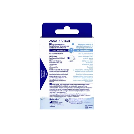 Hansaplast Round Plaster Aqua Protect 24 pcs.