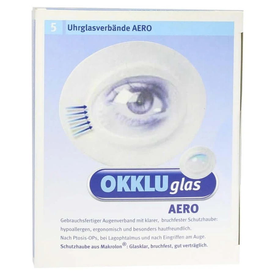 Okkluglas Aero Uhrglasverband 5 St