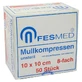 Gauze compresses ES 10x10 cm non-sterile 8fac 50 pcs.