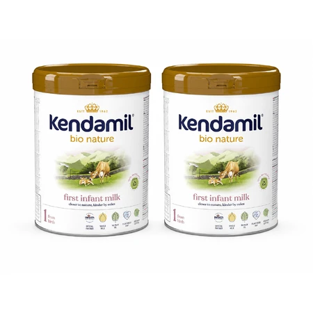 Kendamil Bio Nature 1 Säuglingsnahrung ab Geburt, 2 × 800 g, Kendal