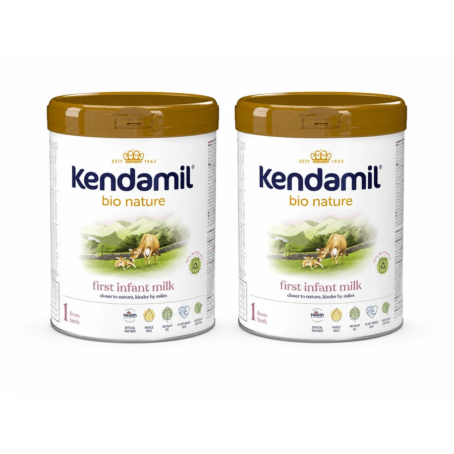 Kendamil Bio Nature 1 Säuglingsnahrung ab Geburt, 2 × 800 g, Kendal