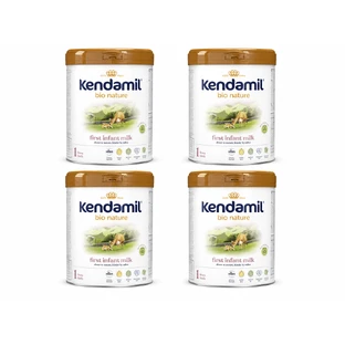 Leche de fórmula para lactantes Kendamil Bio Nature 1, desde el nacimiento, 4 x 800 g, Kendal