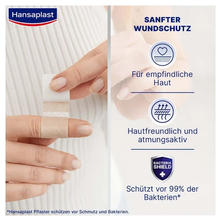Hansaplast Soft plaster roll, 5m x 6cm 1 pc