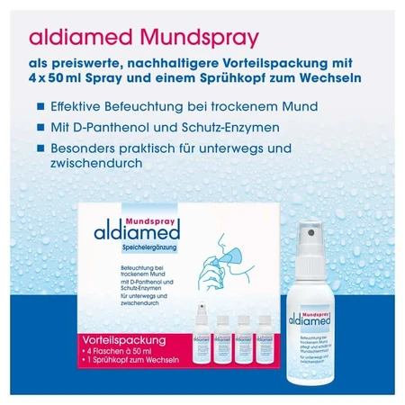 aldiamed mouth spray advantage pack 4X50 ml