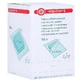 Noba Nobatop 8 compresses non tissées stériles quadruple couche, 5 x 5 cm, 50 x 2 pcs 50X2 pcs