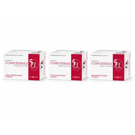 Complidermol 5-alpha, 3 x 60 capsules, Reig Jofre