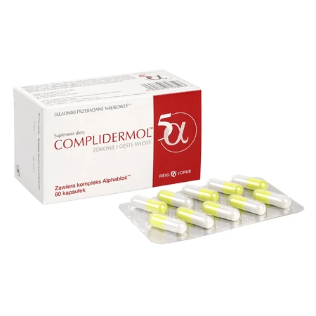Complidermol 5-alpha, 3 x 60 capsules, Reig Jofre