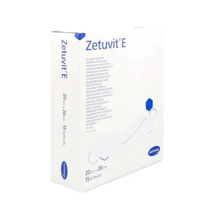 Zetuvit E compresas absorbentes estériles 20x20 cm 15 uds.