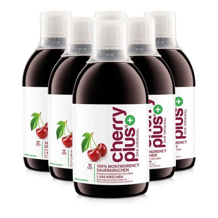 Original Montmorency Sauerkirsch Konzentrat – Cherry PLUS® 6X500 ml