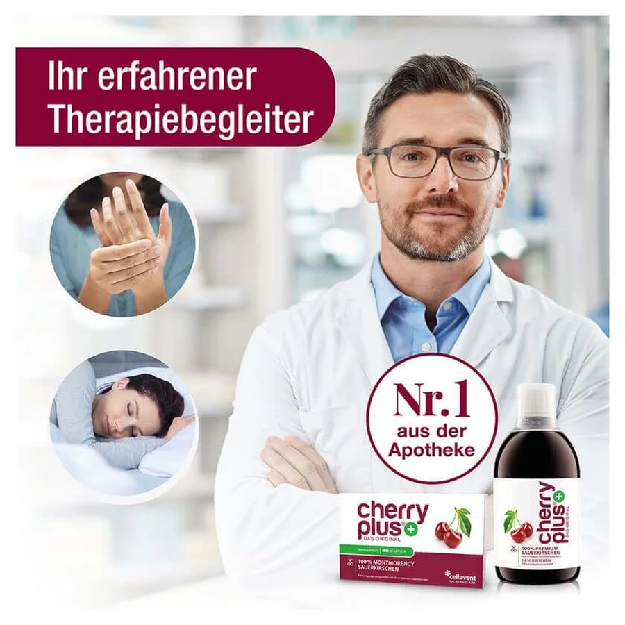 Original Montmorency Sauerkirsch Konzentrat – Cherry PLUS® 6X500 ml