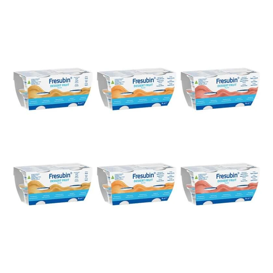 Fresubin Dessert Fruits mélangés carton en Be 24X125 g