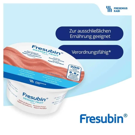 Fresubin Dessert Fruits mélangés carton en Be 24X125 g