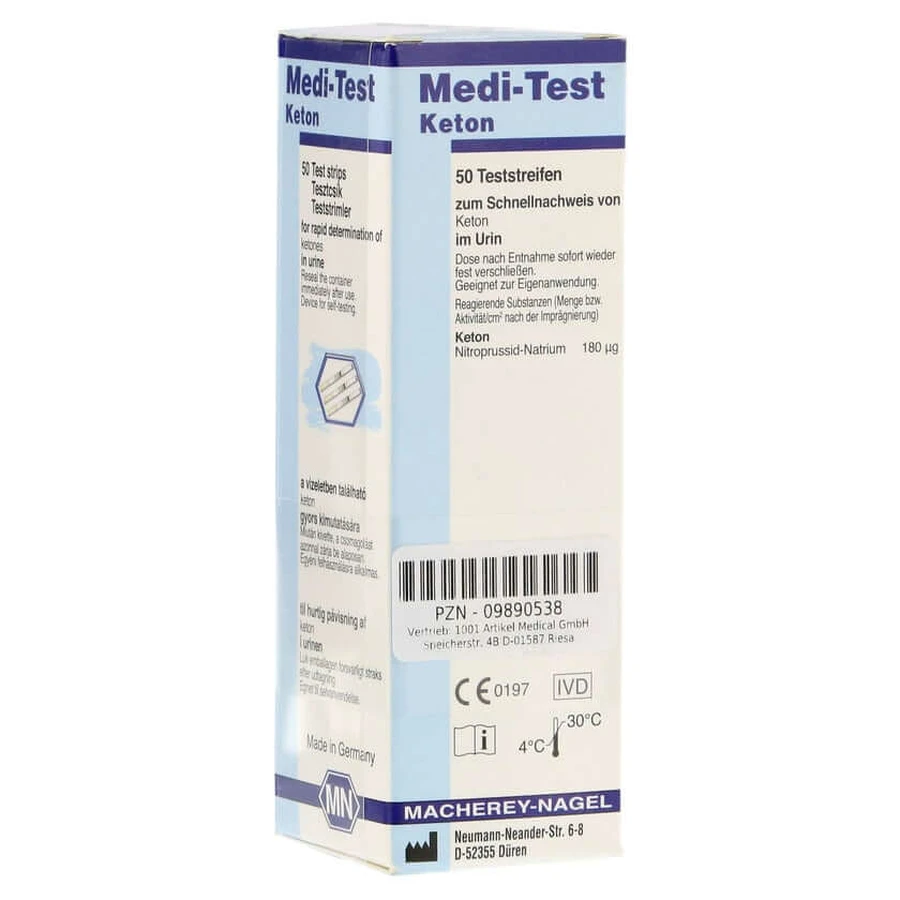 Ketone test strips 50 pcs