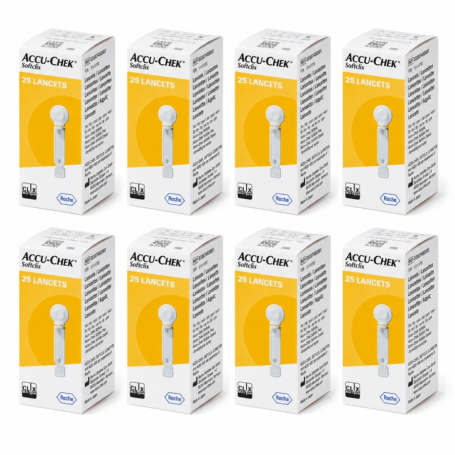 Accu-Chek Softclix, 8 x 25 unidades, Roche