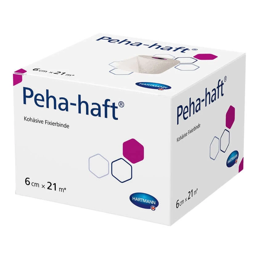 Peha-haft fixation bandage Latex-free 6 cmx21 1 pc