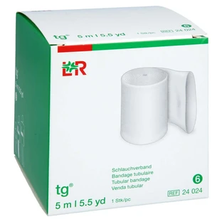 Tg tubular bandage size 6 5 M white 1 pc