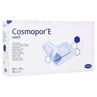 Pansament steril pentru plăgi Cosmopor E 10x20 cm 25 buc.
