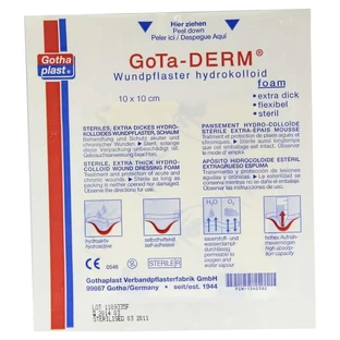 Gota-derm foam hydrocoll.wound care sterile 1 pc