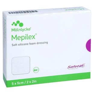 Mepilex 5x5 cm pansement en mousse 5 pcs.