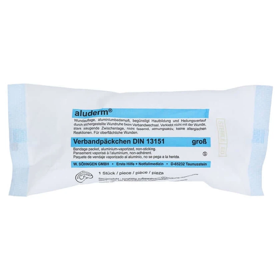 Aluderm dressing pack large 1 pc
