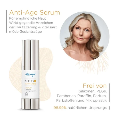 La mer MED+ ANTI-AGE Serum ohne Parfum 30 ml