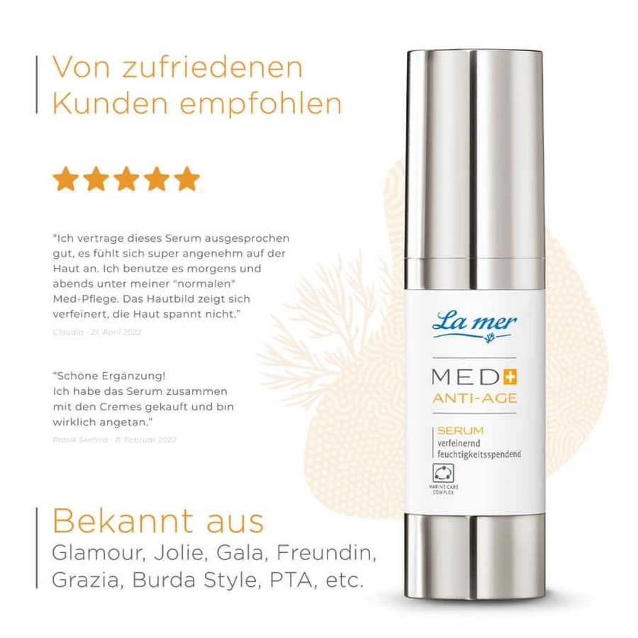 La mer MED+ ANTI-AGE Serum ohne Parfum 30 ml