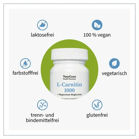 NatuGena L-Carnitin 1000 120 St