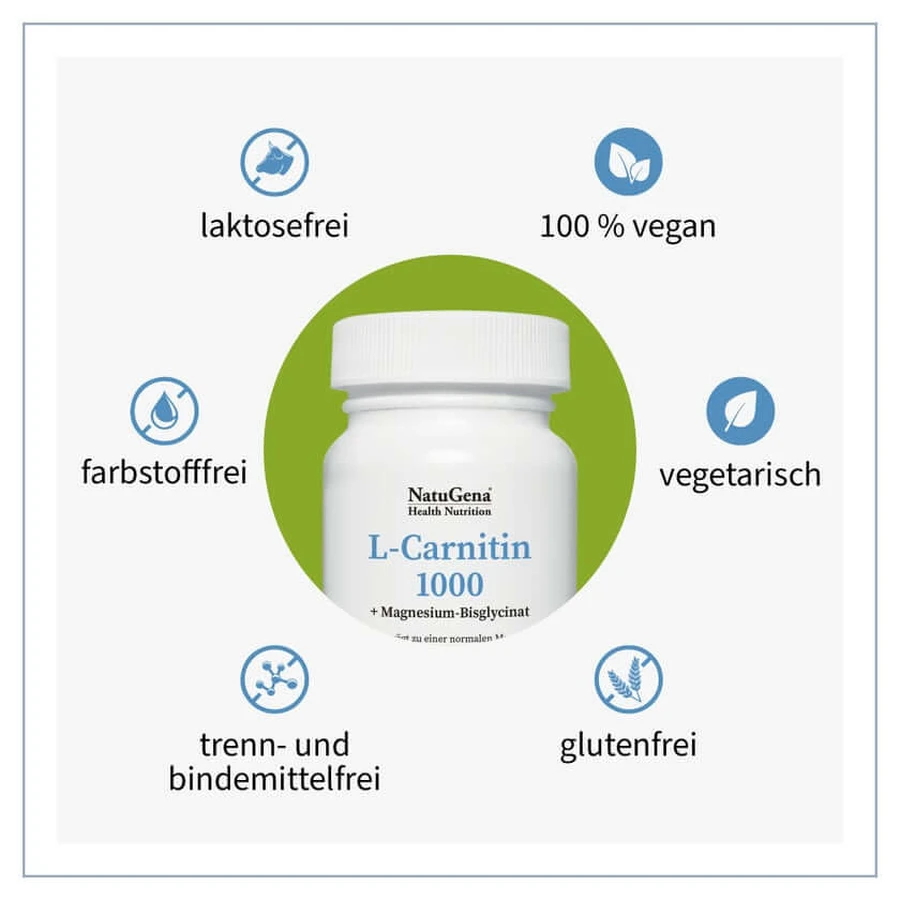 NatuGena L-Carnitin 1000 120 St