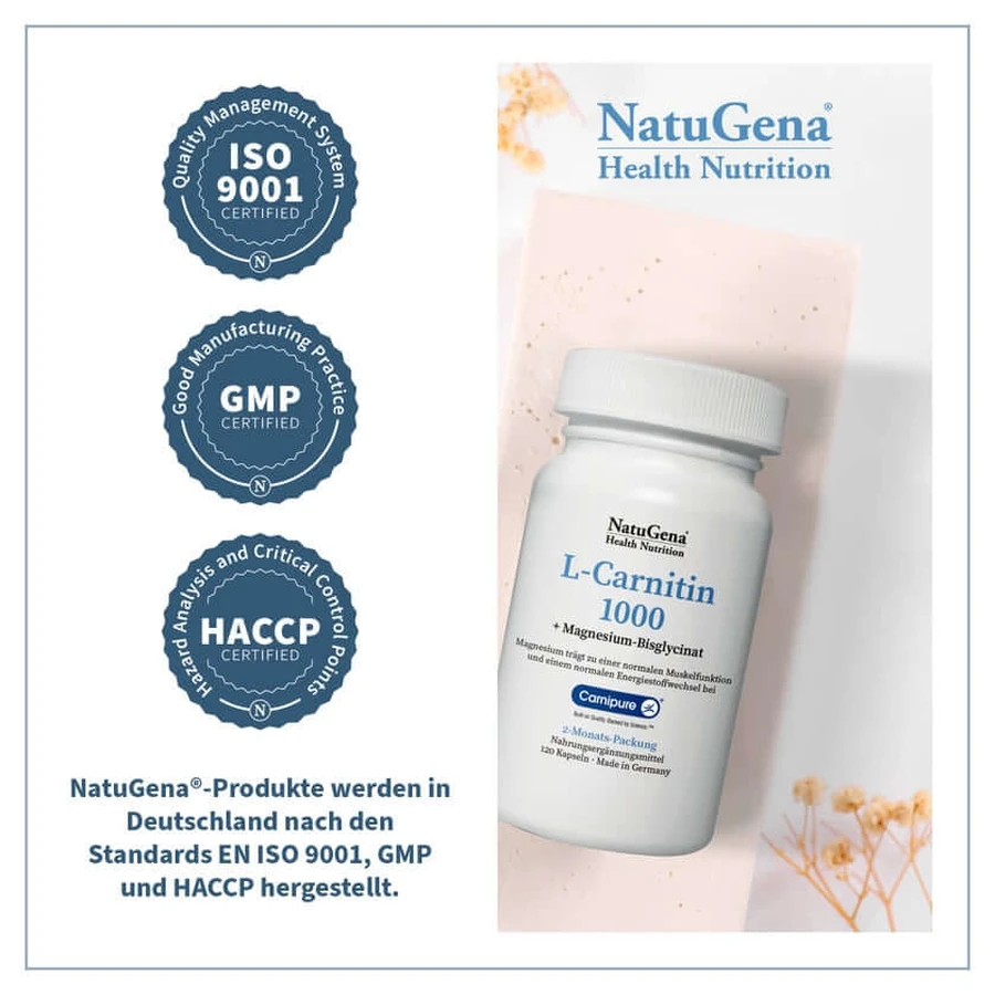 NatuGena L-Carnitin 1000 120 St