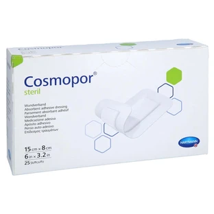 Pansament steril pentru răni Cosmopor 8x15 cm 5 buc