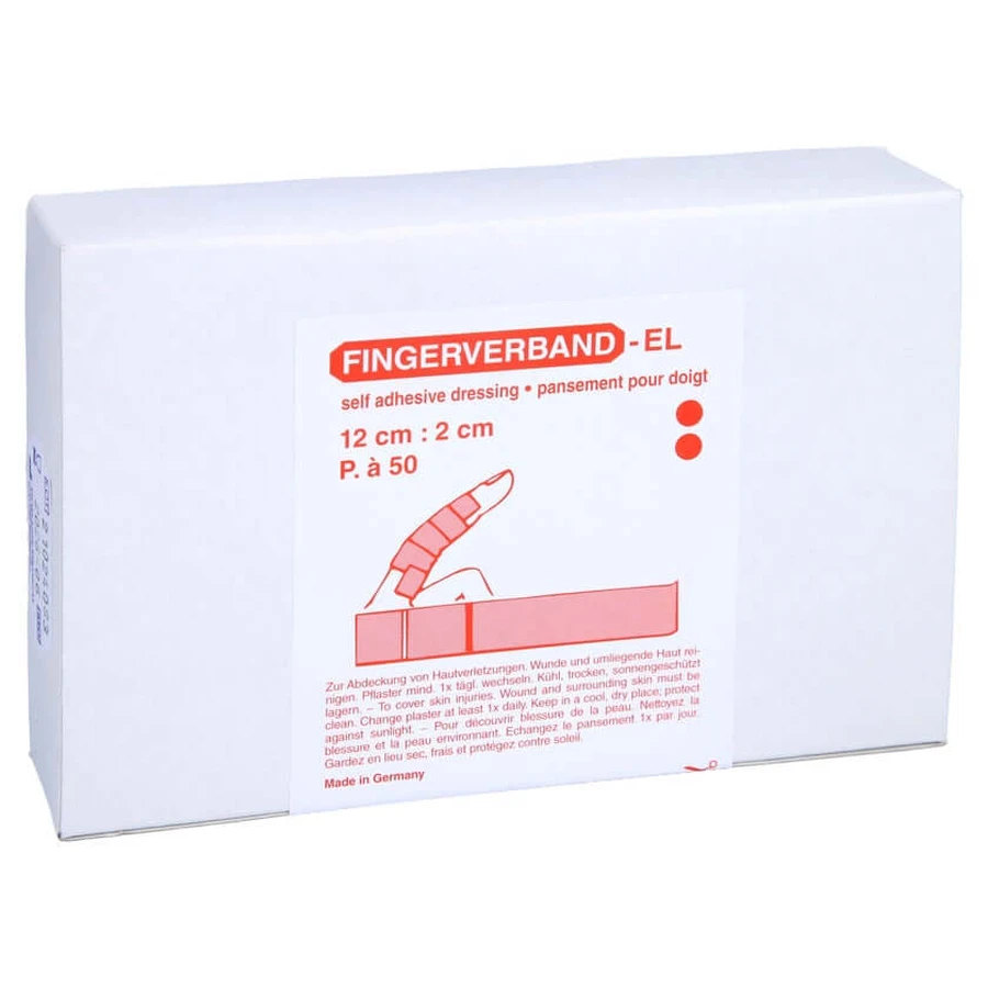 Finger bandage 2x12 cm elastic 50 pcs