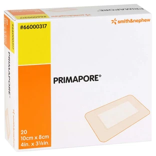 Primapore 8x10 cm wound dressing sterile 20 pcs.