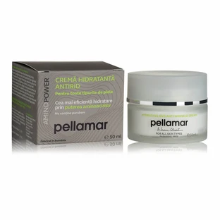 Anti-wrinkle moisturizing cream for all skin types AminoPower, 50 ml, Pellamar