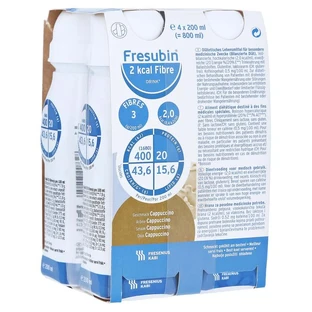 Fresubin 2 kcal Vezel DRINK Cappuccino T 4X200 ml
