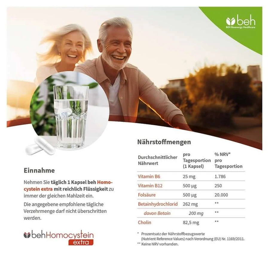 beh Homocystein extra 30 St