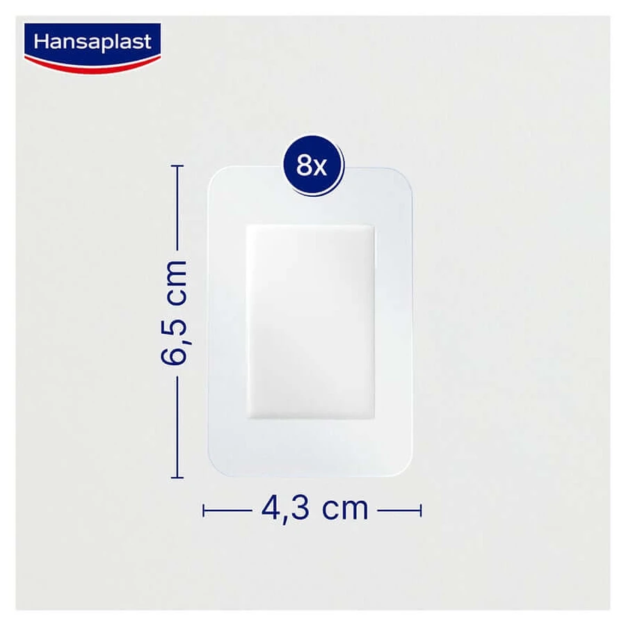 Hansaplast Aqua Protect Cicatrisation rapide 8 pcs.