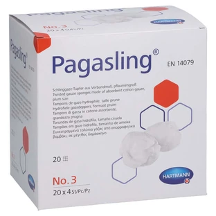 Pagasling Mulltupfer Gr.3 Pflaumengroß Steril 20X4 St