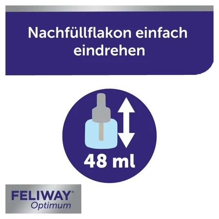 FELIWAY OPTIMUM Nachfüllflakon Lsg.f.Vern.f.Katzen 48 ml