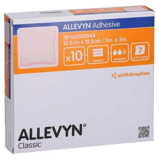 Allevyn Lijm 12,5x12,5 cm lijm W 10 st.