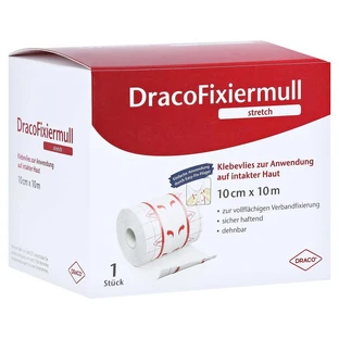 Draco fixation gauze stretch 10 cmx10 m 1 pc