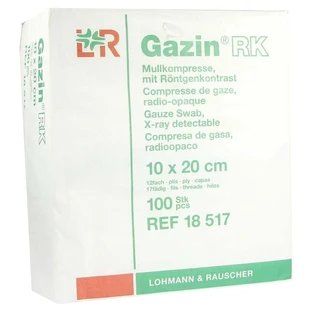 Gazin gaaskompressen 10x20 cm niet-steriel 12x 100 st.