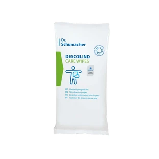 Descolind Care Wipes lingettes nettoyantes pour la peau 10 pcs.