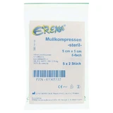 Erena Steriele Gaaskompressen 5x5 cm 8x5 stuks 5X2 stuks