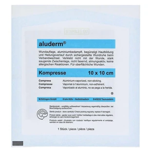 Aluderm compresses 10x10 cm 1 pc