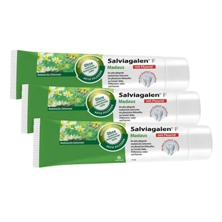SALVIAGALEN F Madaus pasta dentífrica 3X75 ml
