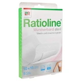 Ratioline Wundverband 15x10 cm steril 5 St